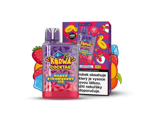 KURWA COCKTAIL MANGO STRAWBERRY ICE