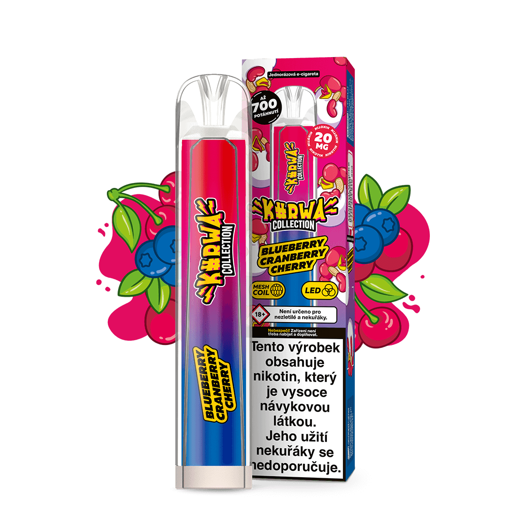 KURWA COLLECTION Blueberry Cranberry Cherry