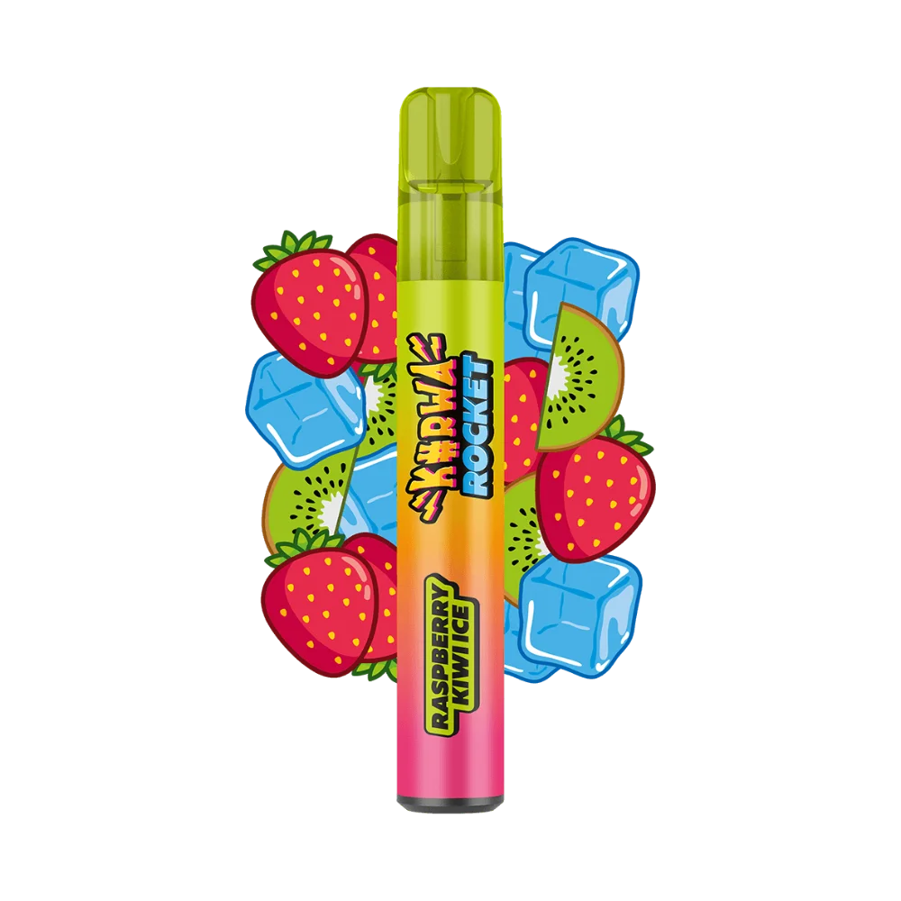 KURWA ROCKET Raspberry Kiwi Ice