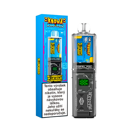 KURWA POD PRE Blueberry Blue Sour Raspberry