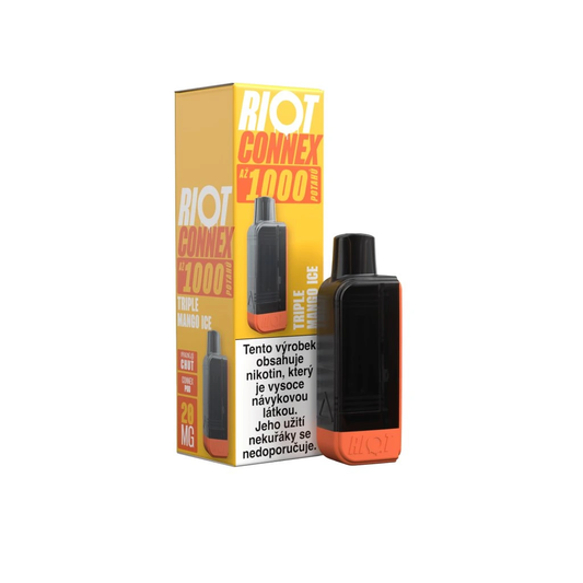 RIOT Connex 1000 Pod Triple Mango Ice