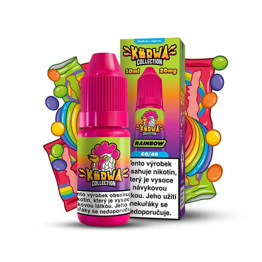 Kurwa Collection Rainbow e-liquid 10ml 20mg nikotinová náplň pro vaping